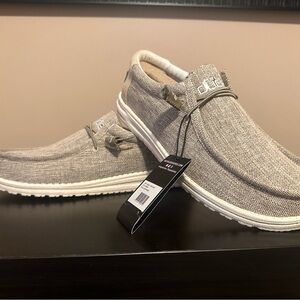 Hey Dude Gray Loafers Slip-Ons